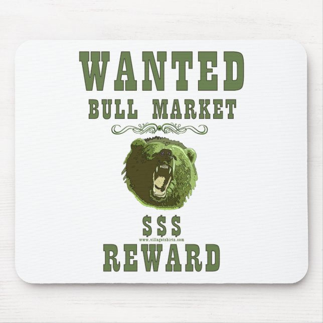 Bull Market Reward Mouse Pad (Front)