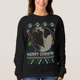 Bull Mastiff Dog Breed Ugly Christmas Sweater
