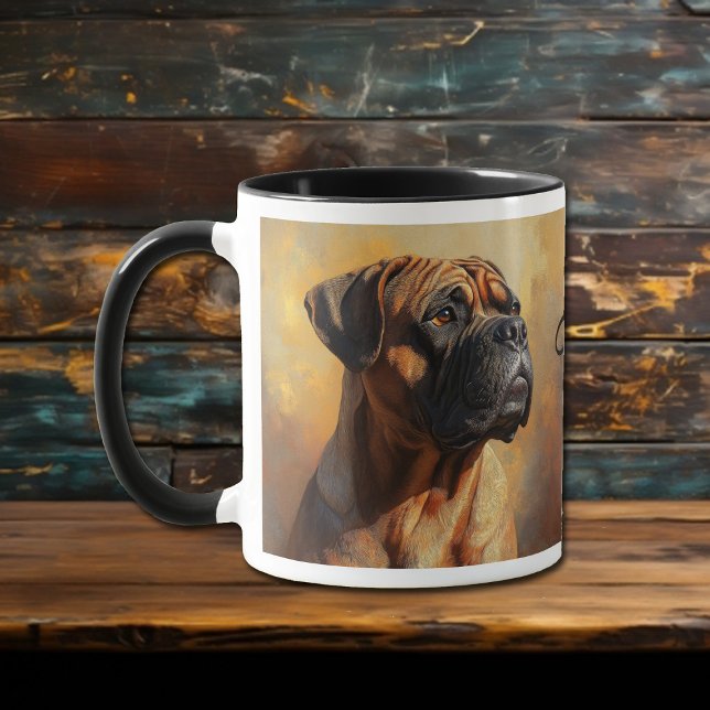Bull Mastiff Dog Portrait  Mug (Creator Uploaded)