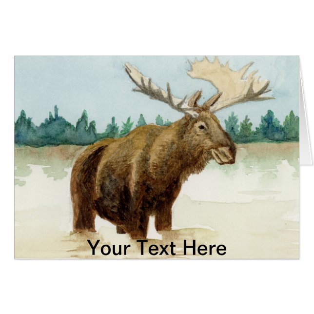 Bull Moose (Front Horizontal)