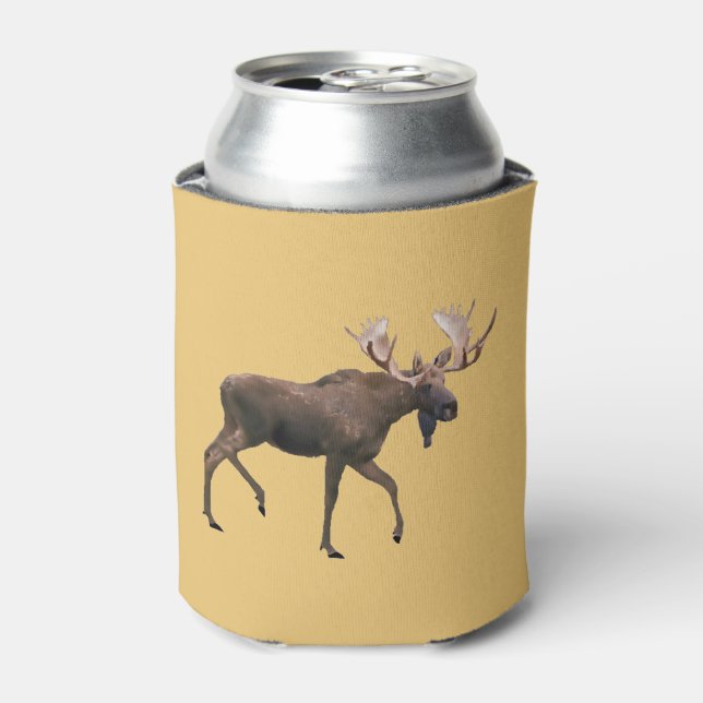 Bull Moose Can Cooler (Can Front)