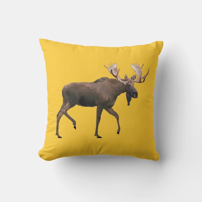 Bull Moose Cushion (Front)
