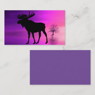 Bull Moose Silhouette Enclosure Card