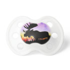 BULL MOOSE SILHOUETTE PACIFIER
