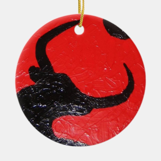 Bull Ornament (Front)