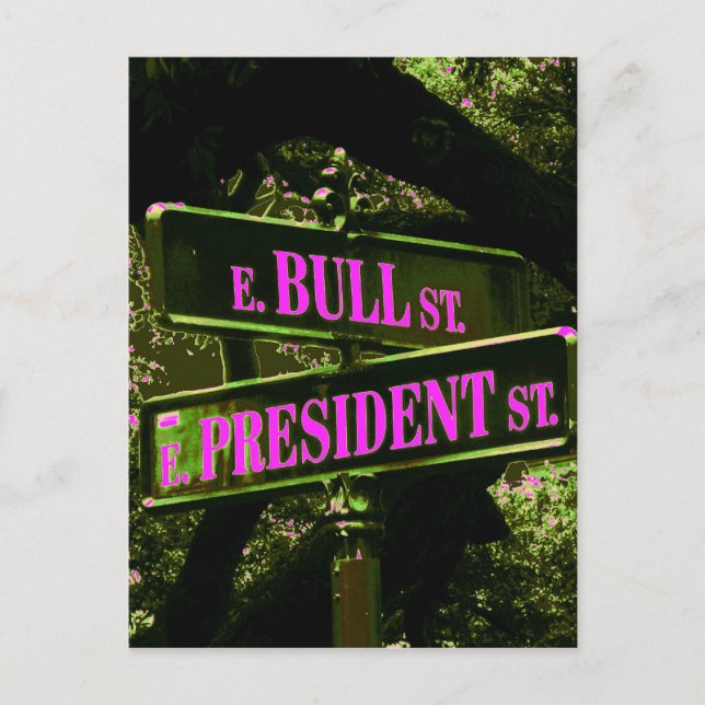 Bull & President Street ~ Postcard / Invitation (Front)
