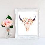 Bull Print, Boho Room Decor, Boho Wall Art<br><div class="desc">Bull Print,  Boho Room Decor,  Boho Decor,  Boho Prints,  Bohemian Decor,  Cow Skull Wall Art,  Bull Skull Wall Decor,  Boho Poster,  Wall Prints</div>