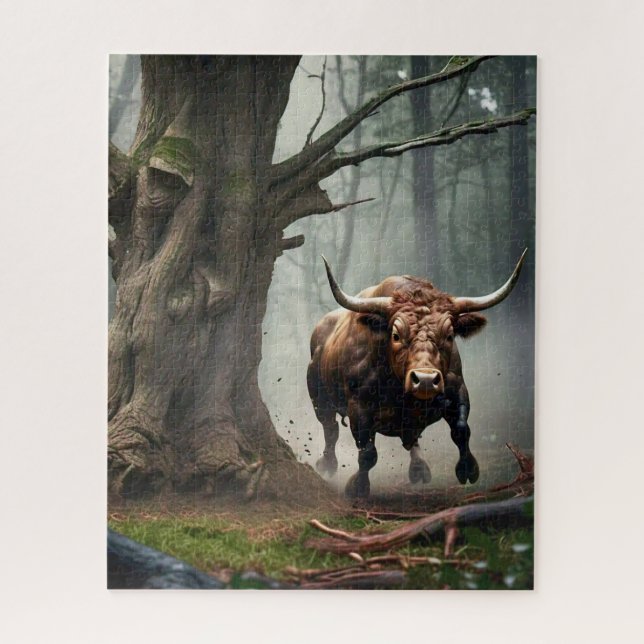 Bull Puzzle (Vertical)