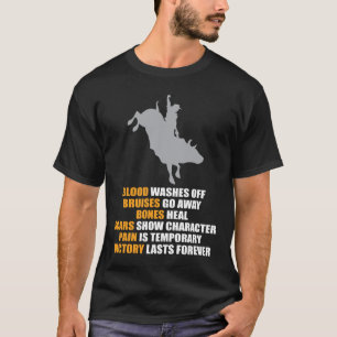 Bull Riding Rodeo Texas Ranch Rider Cowboy T-Shirt