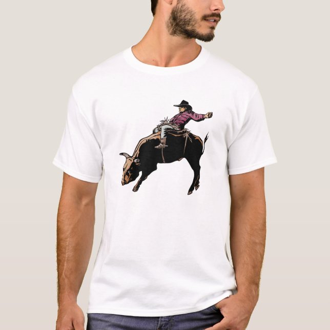 Bull Riding T-Shirt (Front)