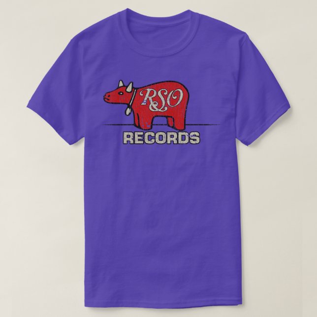 Bull RSO Records 1973  T-Shirt (Design Front)