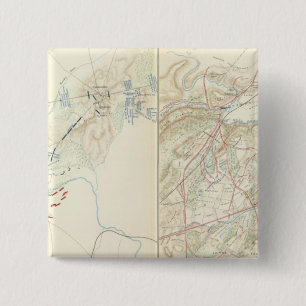 Bull Run, Manassas 15 Cm Square Badge
