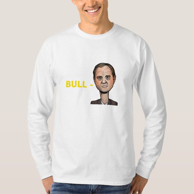 Bull-Schiff Tee Shirt Long Sleeve (Front)