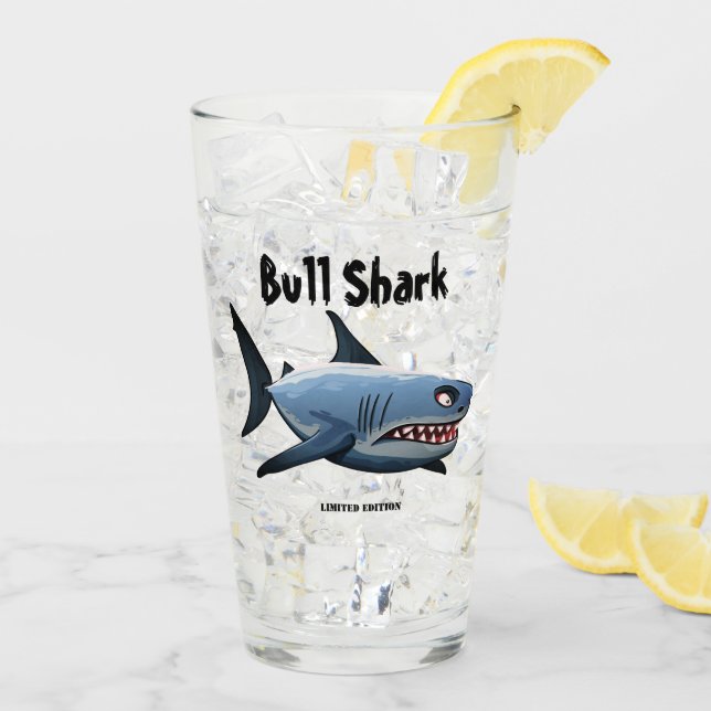Bull Shark Glass (Back Ice)