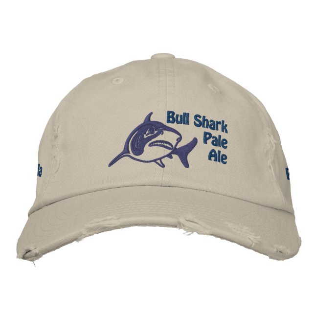 Bull Shark Pale Ale Embroidered Hat (Front)