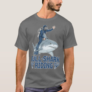 Bull Shark Riding T-Shirt