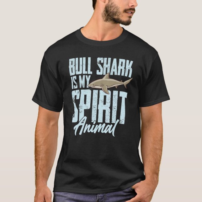 Bull Shark Teeth Animal  Ocean T-Shirt (Front)