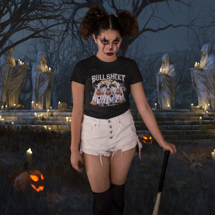 Bull Sheet moo / Funny bulls  Halloween girls T-Shirt