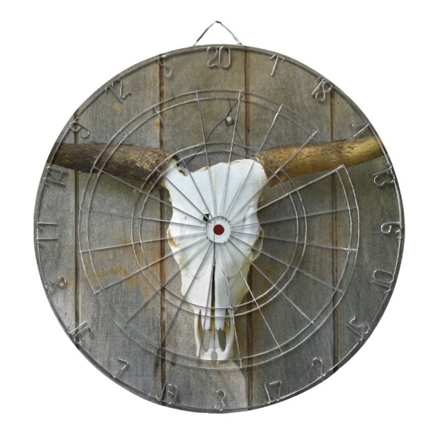 Bull Skull DART BOARD (Front)