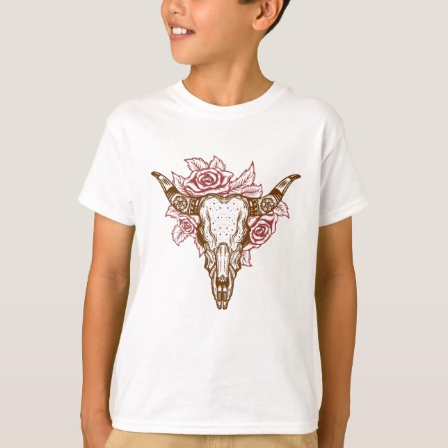 Bull Skull T-Shirt (Front)
