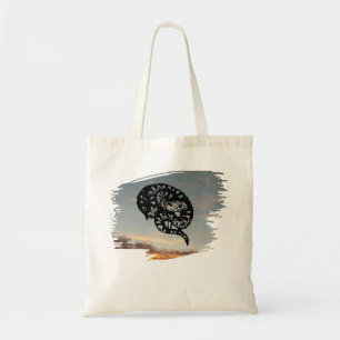 Bull Snake Medicine on Sunset Tote Bag