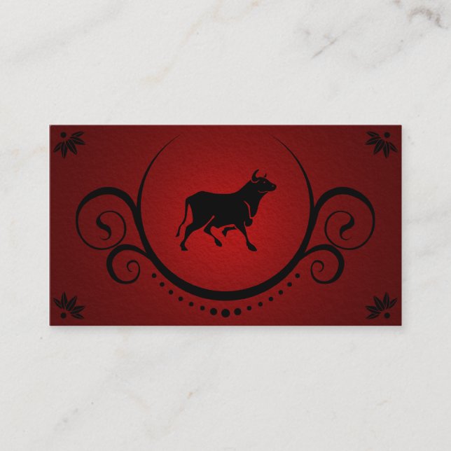 bull sophistications business card (Front)