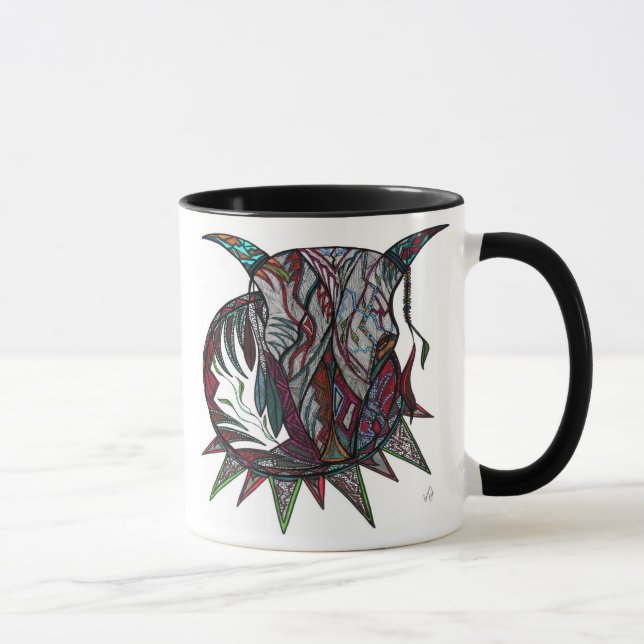 Bull Spirit Mug (Right)