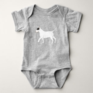 Bull Terrier Baby Bodysuit