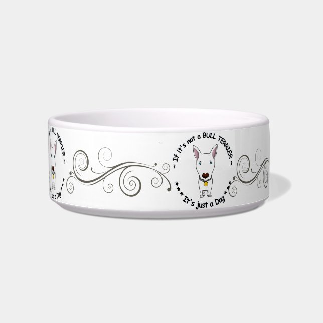 Bull Terrier Bowl - Medium (Front)