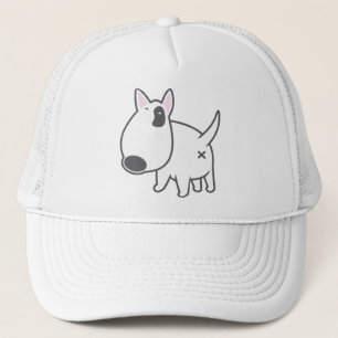 Bull Terrier - bully_illu_bruno_3c Trucker Hat