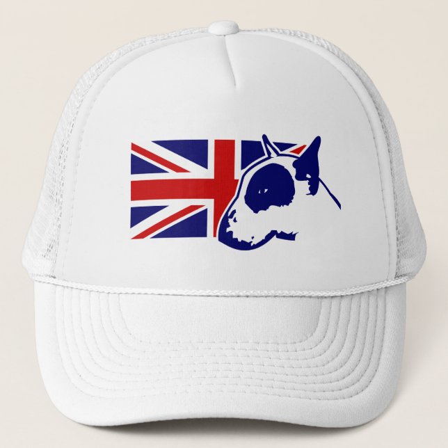 Bull Terrier COA UJ v2 Trucker Hat (Front)