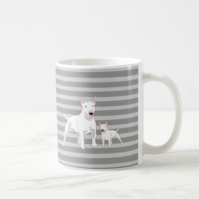 Bull Terrier Coffee Mug (Right)