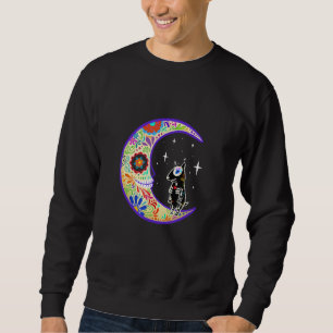 Bull Terrier Dia De Los Muertos Skeleton Sweatshirt