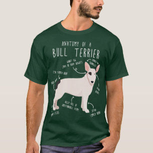 Bull Terrier Dog Anatomy 3 T-Shirt
