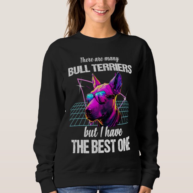 Bull Terrier Dog Bull Terriers Sweatshirt (Front)