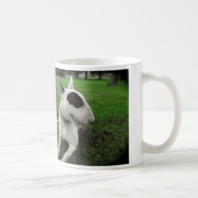 Bull Terrier Dog Coffee Mug (Right)