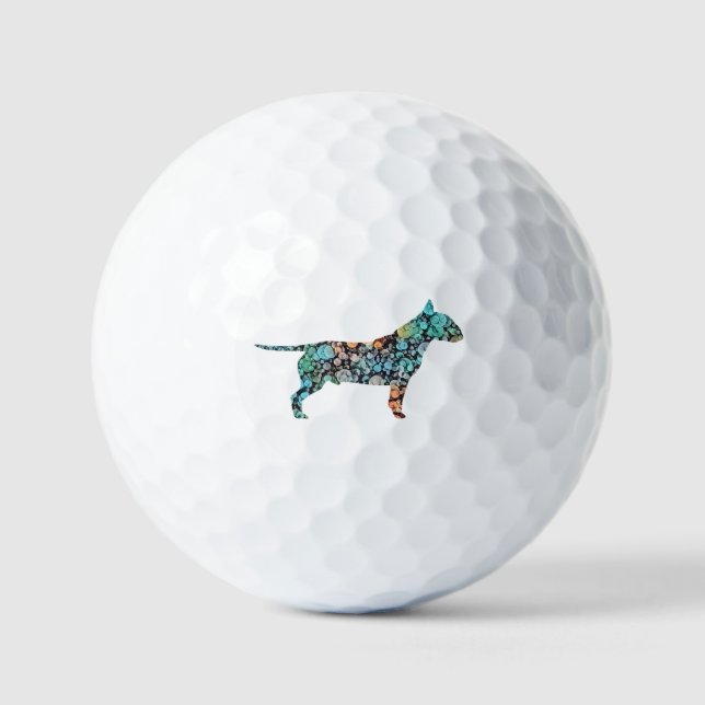 Bull Terrier Dog Lover Golf Ball Marker (Front)