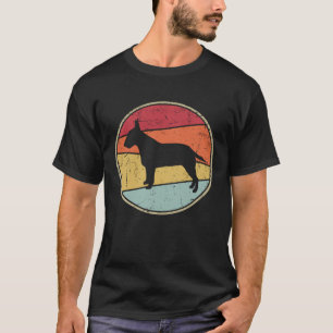 Bull Terrier Dog Men Women Vintage Bull Terrier T-Shirt