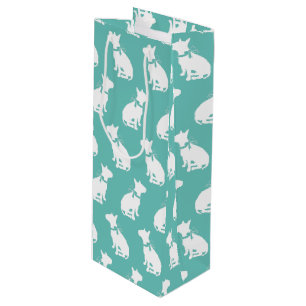 Bull Terrier Dog Puppy Wine Gift Bag
