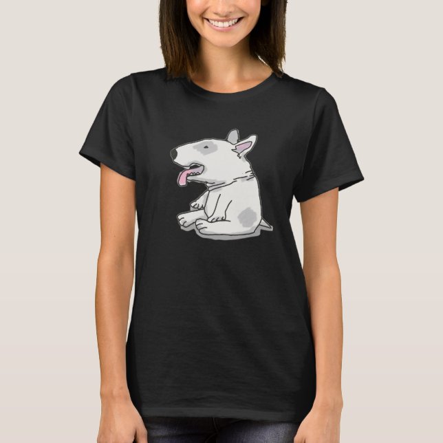 Bull Terrier Doodle T-Shirt (Front)