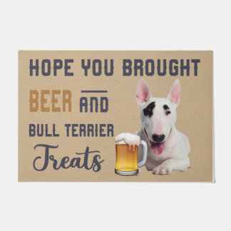 Bull Terrier Doormat,Bull Terrier Love Welcome Mat