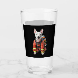 Bull Terrier Glass