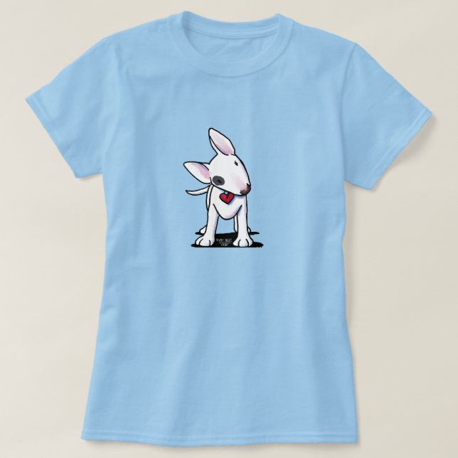 Bull Terrier KiniArt T-Shirt (Design Front)