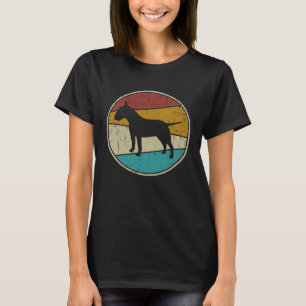 Bull Terrier Men Women Bull Terrier Dog Retro T-Shirt