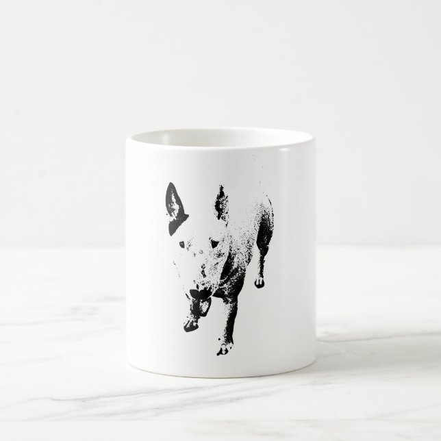 Bull Terrier Mug – Gritty Ink Style (Center)