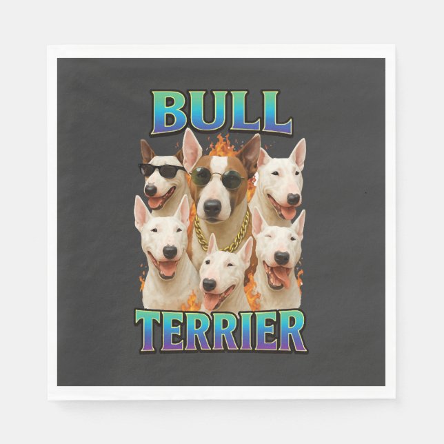 Bull Terrier  Napkin (Front)