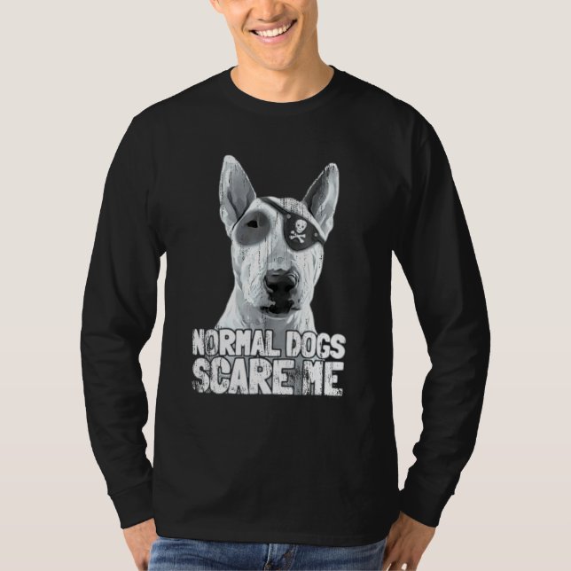 Bull Terrier Pirate T-Shirt (Front)