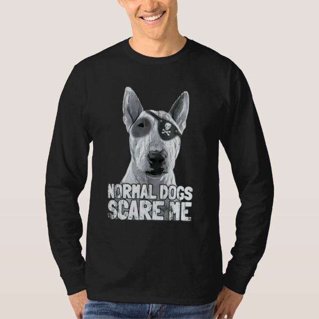 Bull Terrier Pirate T-Shirt (Front)