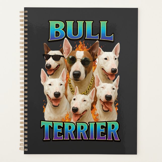 Bull Terrier  Planner (Front)
