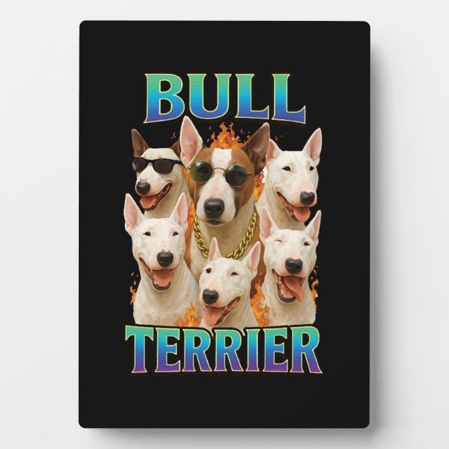 Bull Terrier  Plaque (Front)